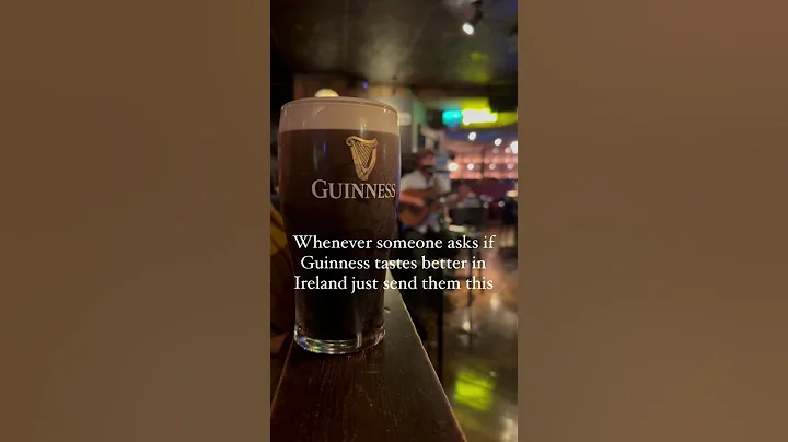 There’s nothing more perfect than a Guinness in a Dublin pub 🍻👌🏼 #travel #irish #beer