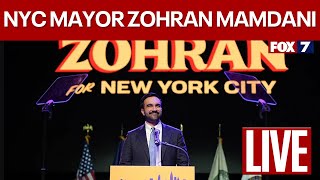 🔴LIVE: New NYC Mayor Zohran Mamdani remarks | FOX 7 NEWS