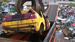 The most powerful shredder to destroy used car for easy recycling - How wonderful by TeamMachines 36,808 views 3 years ago 11 minutes, 21 seconds