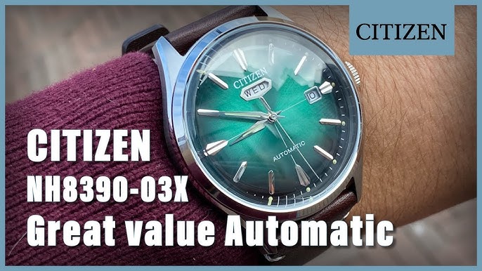 CITIZEN AUTOMATIC NH8400-10A - YouTube