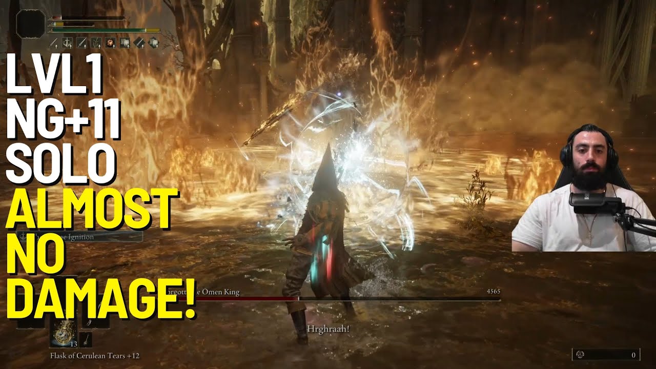 Elden Ring Ghostflame Ignition Build Vs Almost No Hit YouTube