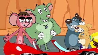 RatATat |'Mice Brothers Switch Bodies + Animated #Cartoons'| Chotoonz Kids Funny #Cartoon Videos