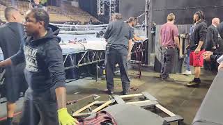 How to Take Down a WWE Ring setup - Post Show Front Row