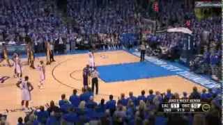 Metta and Kobe Technical Fouls Game 5 vs OKC (2012 NBA PlayOffs)