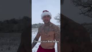 Choose your favourite bad Santa 😉 #fypシ #hotsanta #hunks #christmas #snow
