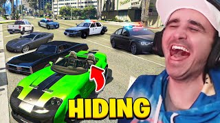 We Try Escaping From The Cops Using The Most OBVIOUS Spots in GTA