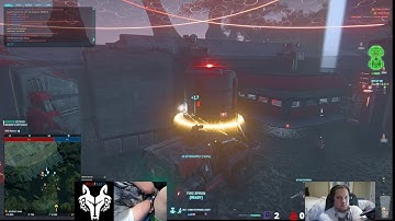 NO HANDS PLANETSIDE 2 = Part 4 Base building with TheOldFart our base is under ATTACK.