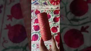 Finsihed first Crochet Cone of 1500m!!!