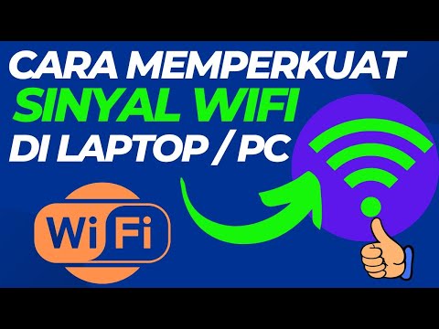 CARA MEMPERKUAT SINYAL WIFI DI LAPTOP ATAU DI PC by Madi Tutorial