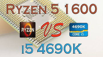 RYZEN 5 1600 vs i5 4690K - BENCHMARKS / GAMING TESTS REVIEW AND COMPARISON / Ryzen vs Haswell