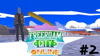 FLYING A PLANE! | Freeroam City Online #2