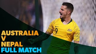 Australia vs Nepal - 2022 FIFA World Cup Qualifiers - FULL MATCH