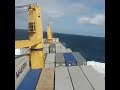 Шторм 8 баллов, Индийский океан(-11 контейнеров)
