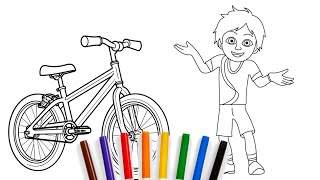 Shiva cartoon drawing | Shiva cartoon coloring | Shiva coloring for kids | cartoon|Joyful Juniors Tv