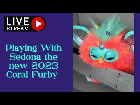 New Purple Furby 2023 test mode😍 super cool to see whats in the test