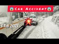 Cars Sliding On Snow || Shimla Snowfall || Car Accident || 04-Feb-2021