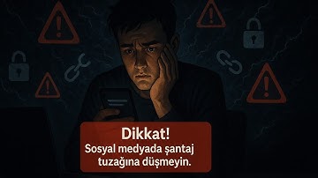 Şantajcıların Oyunu: 17 Yaş Tuzağına Düşmeyin! Cinsel Şantaj ve Kişisel Veri Tehdidi!
