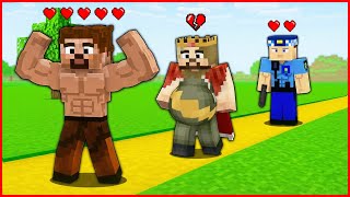 Zengi̇n Vs Faki̇r Kasli Olma Yarişi - Minecraft Zengi̇n Faki̇r Hayati