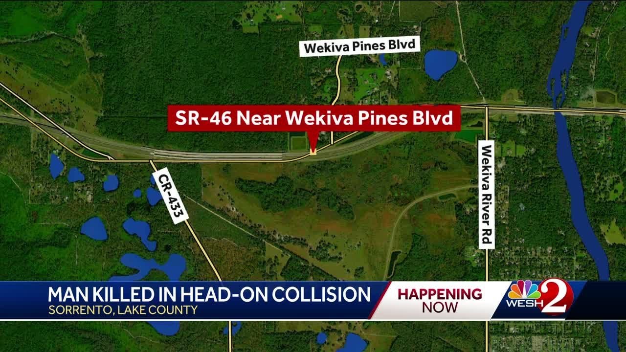 FHP: Man killed, 2 others injured in Lake County crash - YouTube