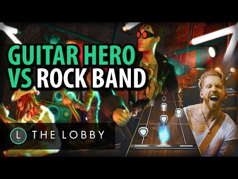 Guitar Hero Live vs Rock Band 4 - The Lobby