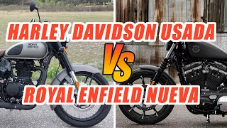 HARLEY DAVIDSON USADA VS ROYAL ENFIELD NUEVA ¿CUÁL ME COMPRO? by josue gonzalez 4,362 views 3 weeks ago 6 minutes, 43 seconds