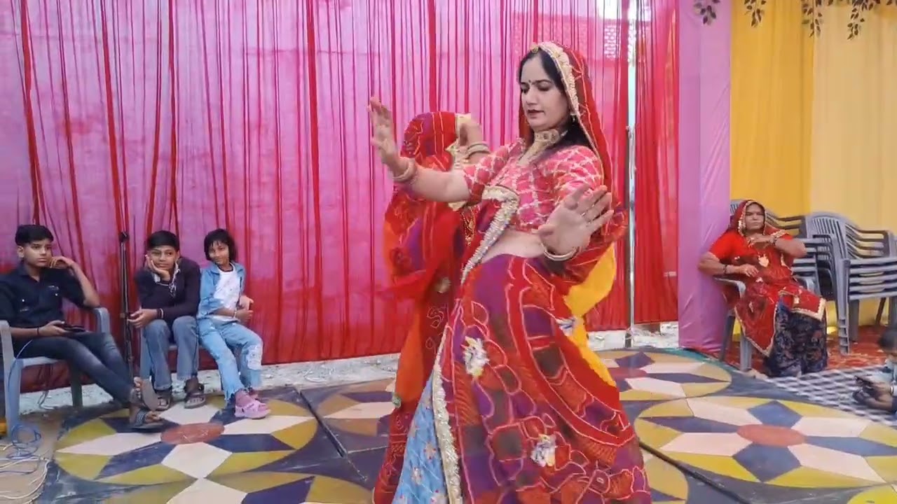 सीकर सु चाल लुहारी झुंझुनूं आई #rajasthani #dance #desi 