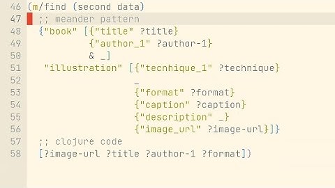 Clojure data-recur meeting 3: Meander