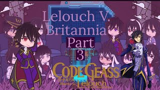 Black-Hair Characters React To Eachother Lelouch V. Britanniapart 33