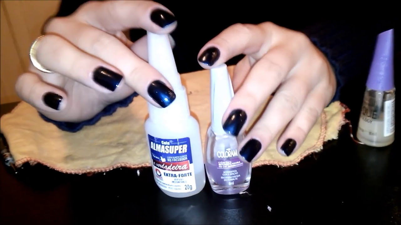 Como Remover Unha Postiça Colada Com Super Bonder
