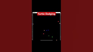 How to Create a Turtle Dodging Game in Python Coding #python #coding #programming