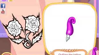 best games Rapunzel Tattoo Design   girls games 2019 screenshot 5