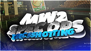 MW2 SPEC OPS TRICKSHOTTING! Ft. Kymoh (Out of the Map Trickshots!)