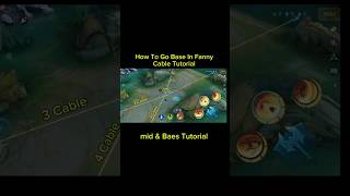 How To Go Base In Fanny Tutorial Mobile Legends