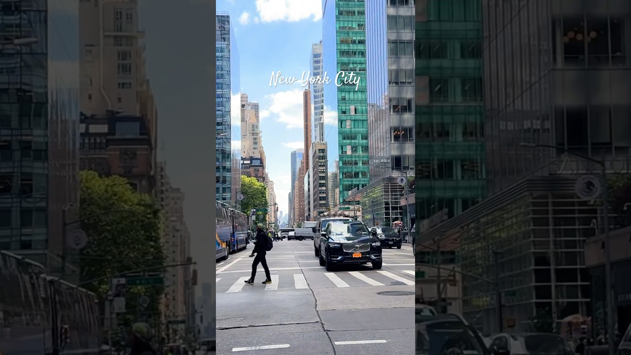 Love walking in Manhattan, New York City 🚶🏻 