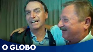 O momento em que Bolsonaro recebe o resultado da eleição