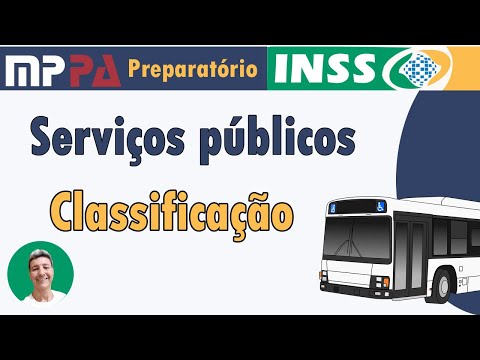 Serviços públicos classificação