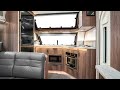 Im Camper Kochen wie daheim: Winterfester Wohnwagen Kabe Imperial 780 TDL FK mit XXL Frontküche