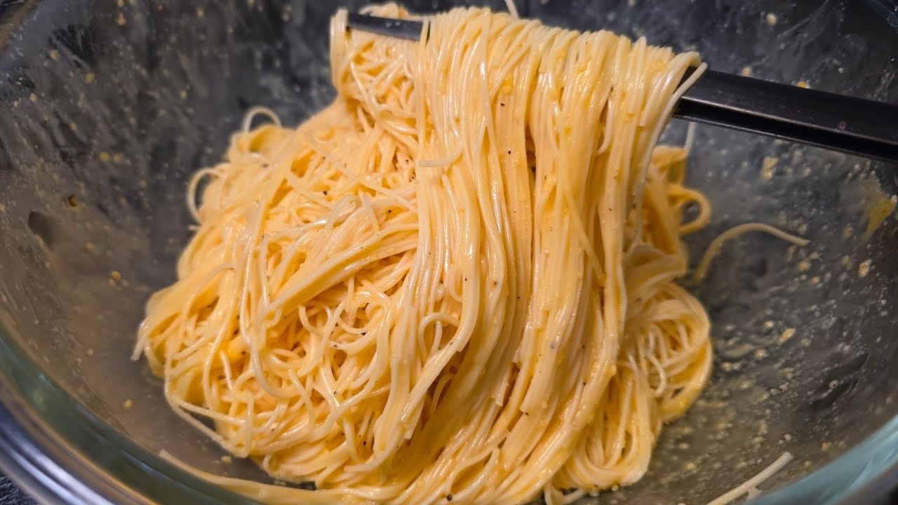 二度とパスタに戻れなくなる冷やしカルボナーラ
