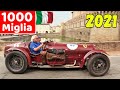 1000 Miglia 2021 Highlights - Day 1, Fontanellato (Pr) - Bugatti T35, Alfa Romeo 8C 2900, 300 SL