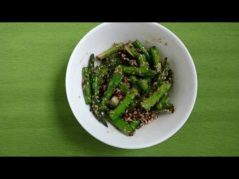 Garlic Sesame Stir-Fried Asparagus – Quick Asparagus Recipe