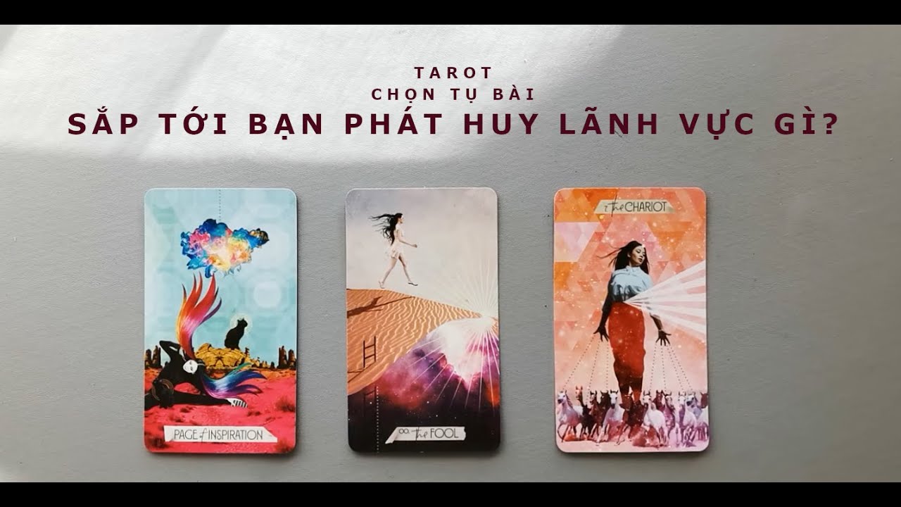 tarot: chọn tụ bài: sắp tới bạn phát huy lãnh vực gì?