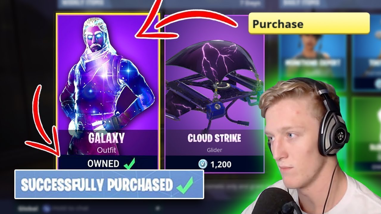 i donated  $274.00 for tfue to buy a skin from the item shop he did it.....