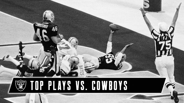 Raiders' Top 5 Plays vs. Dallas Cowboys | NFL Throwback | Raiders