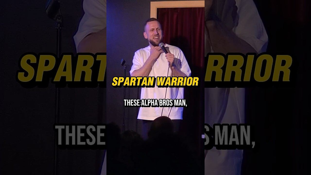“I’m a Spartan Warrior!” #standupcomedy #manosphere #jokes