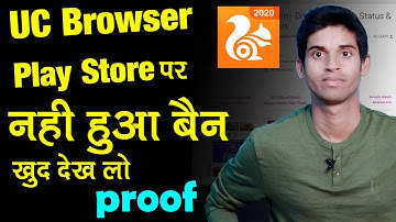 UC Browser has not been banned from the Play Store; here