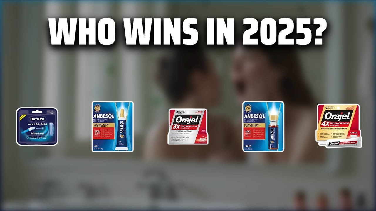 The Top 5 Best Gum Pain Relief in 2025 - Must Watch Before Buying!