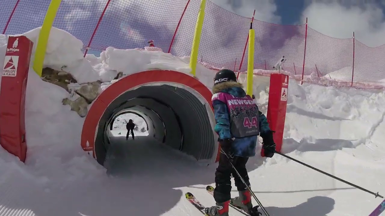 POV.  Beatrice’s turn by turn POV run down the fun slope.  Ski Sunday style.