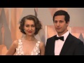 Oscars: Andy Sanberg, Joanna Newsom and The Lonely Island Red Carpet Fashion (2015) | ScreenSlam