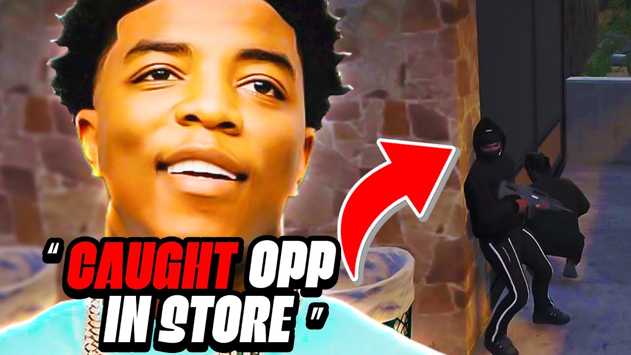 Yungeen Ace And “ATK” Camp While A Opp Changing His Clothes 😂 GTA RP