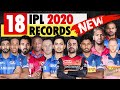 IPL 2020 Records | IPL Records and Stats | 18 IPL Records that made this season | All Time Records